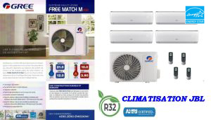 Climatisation jbl Gree Multizone R32