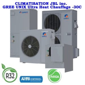 Lire la suite à propos de l’article Gree Unix Ultra Heat, chauffage -30C